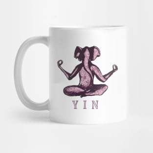 Yin Yoga Elephant Mug